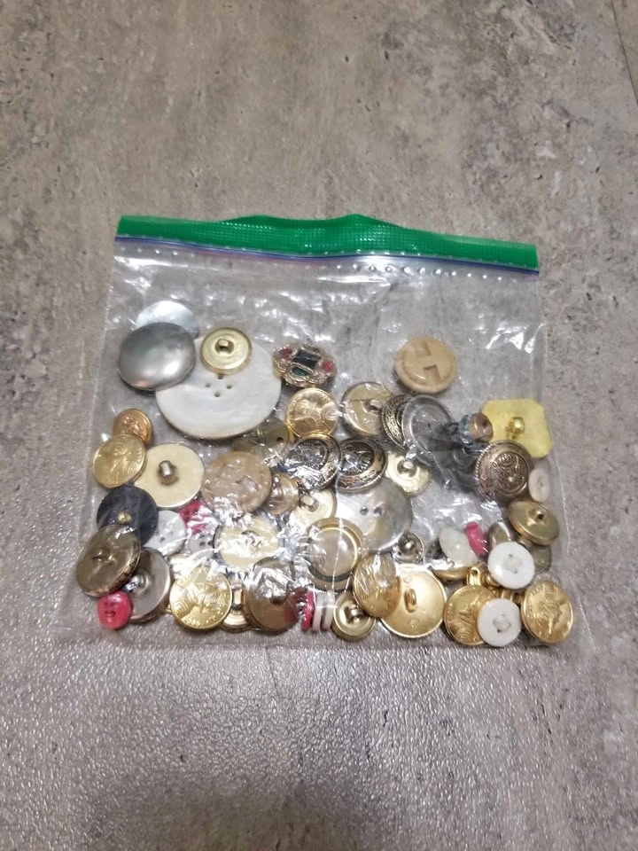 50+ Buttons Some Vintage & Abalone
