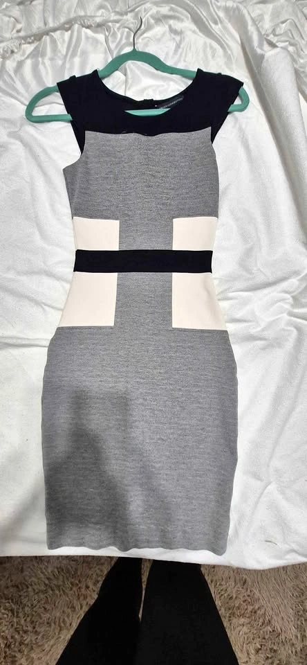 French Connection Colorblock Bodycon Dress