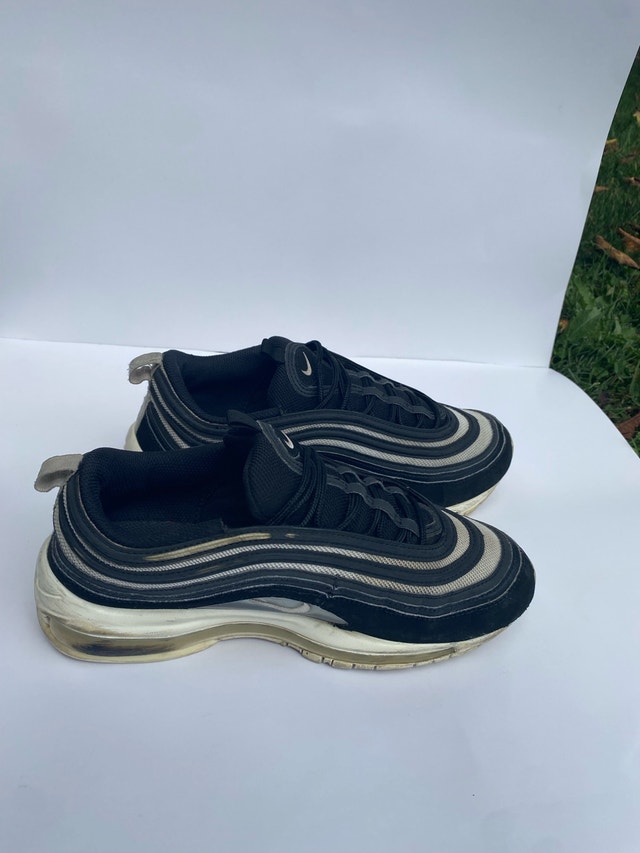Nike Air Max 97 Black Tan Sneakers Women’s 10/Men’s 8.5 - photo 3