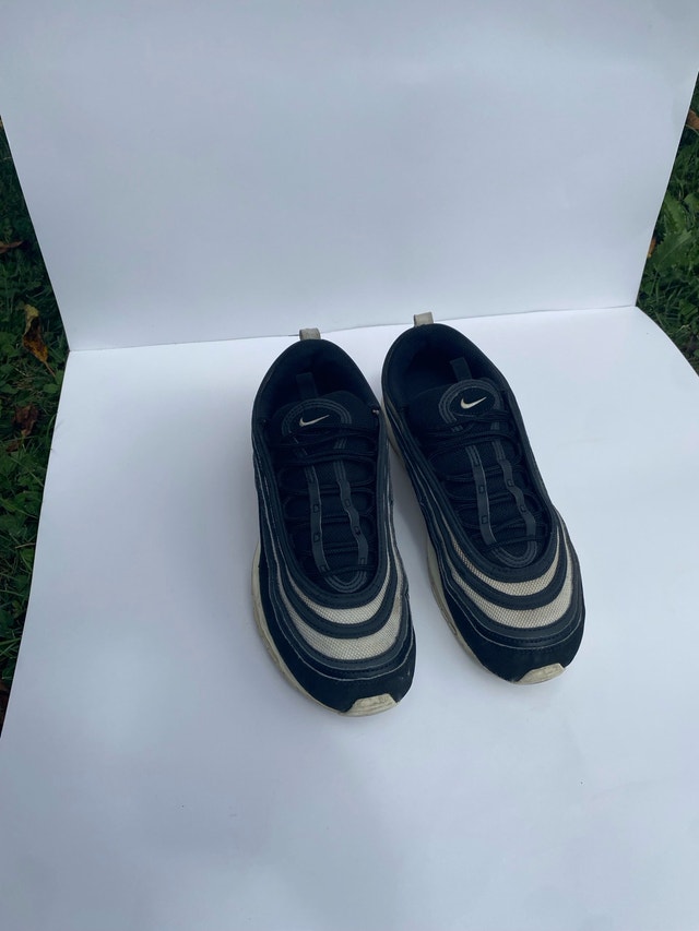 Nike Air Max 97 Black Tan Sneakers Women’s 10/Men’s 8.5 - photo 4