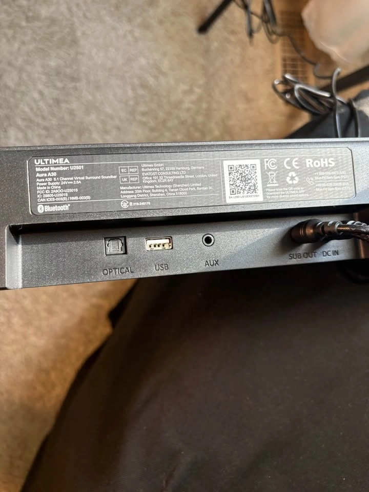 Ultimea aura A30 surround - photo 4