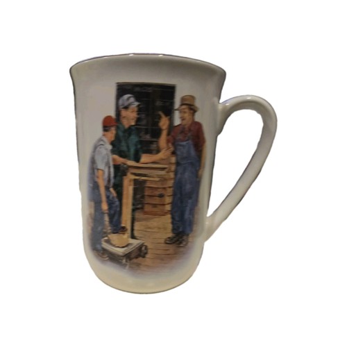 Set of 4 Vintage 1989 CO-OP 75 Years Anniversary Coffee Mugs - photo 4