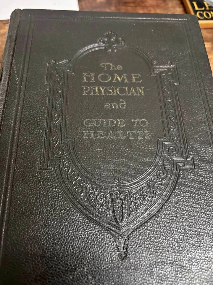The Home Physician and Guide to Health Antique Book
