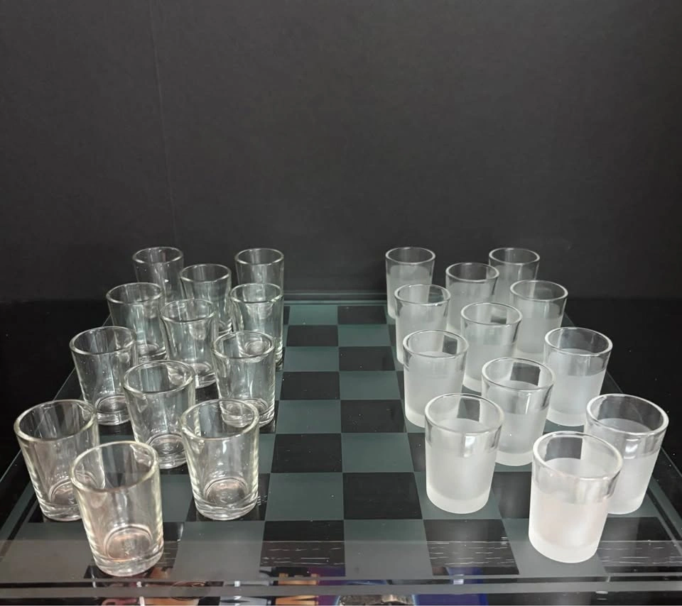 Essentials for the Bar Checkerboard Shot Glass Set - photo 2