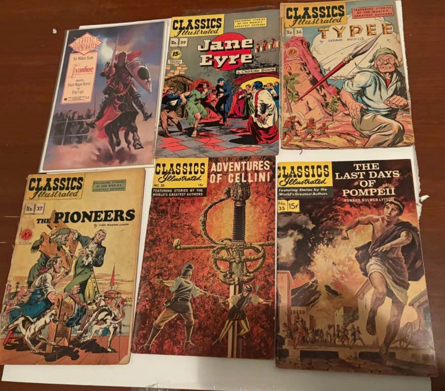 1947 Classics Illustrated Jane Eyre #39 Golden Age Comic Lot - photo 3