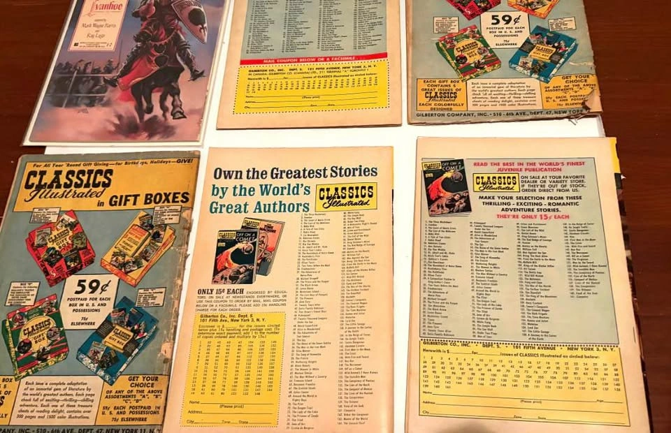 1947 Classics Illustrated Jane Eyre #39 Golden Age Comic Lot - photo 5