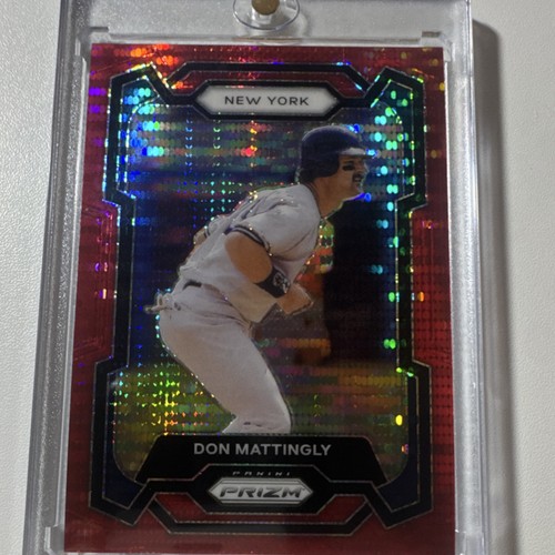 2024 Panini Prizm - Don Mattingly Red Pulsar Prizm /399 Yankees