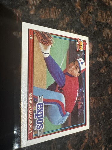 1991 Topps - Andres Galarraga #610 Operation Desert Shield