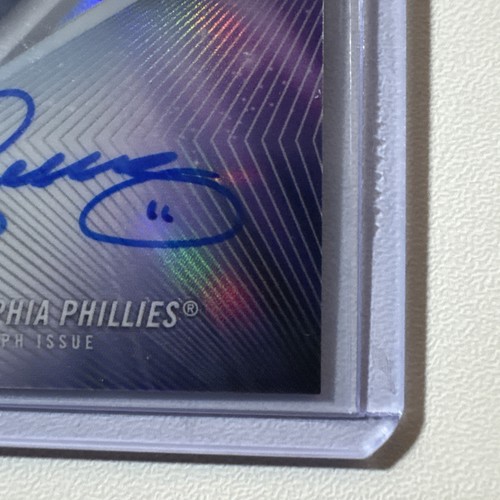 2026 Topps Chrome Jimmy Rollins 75th Diamond Autograph - photo 5