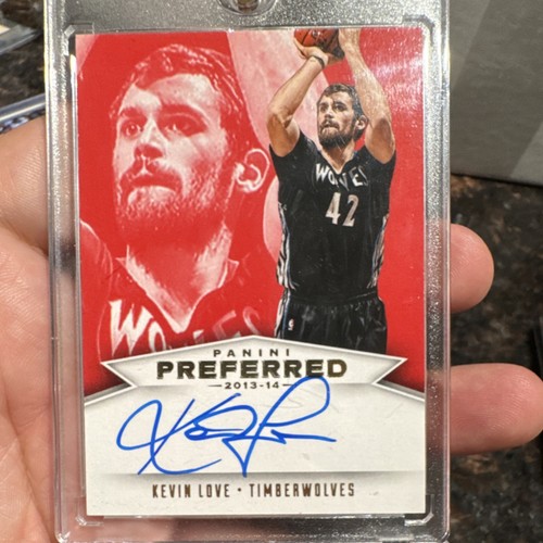 2013-14 Panini Preferred Signatures Kevin Love Timberwolves #570