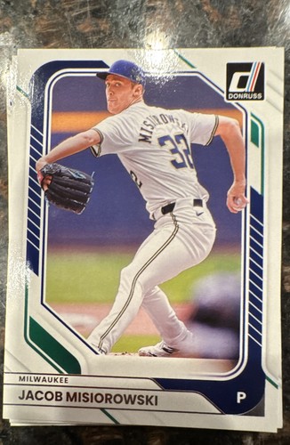 2025 Panini Donruss - Rated Prospects Jacob Misiorowski #128 (RC