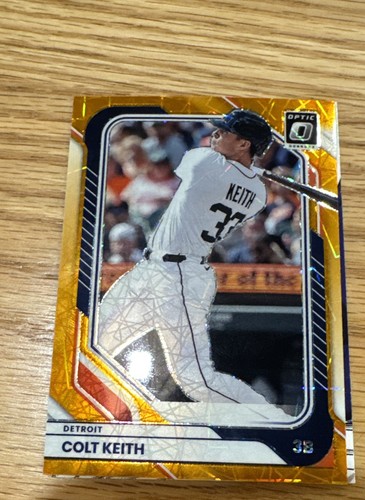 2026 Panini Donruss - Optic Colt Keith #92 Orange Velocity Prizm