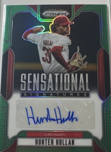 2025 Panini Prizm Sensational Signatures Hunter Hollan #SS-HH