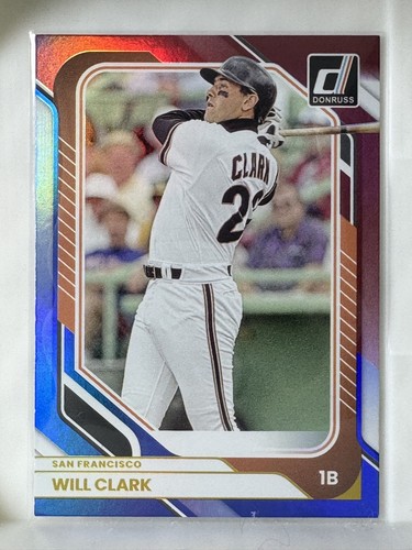 2026 Panini Donruss - Will Clark #74 Red & Blue