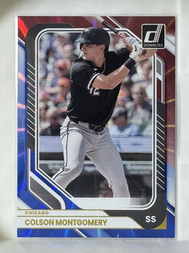 2026 Panini Donruss - Optic Colson Montgomery #87 Blue Velocity