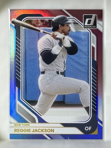 2026 Panini Donruss - Reggie Jackson #17 Red & Blue