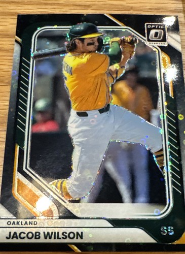 2026 Panini Donruss - Optic Jacob Wilson #13 Black Pandora Prizm