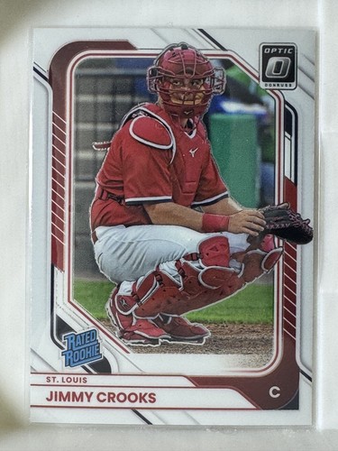 JIMMY CROOKS Rated Rookie #78 2026 Panini Donruss Optic