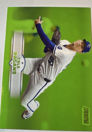 2025 Topps Stadium Club - Cole Ragans #35 Lime Green Foil