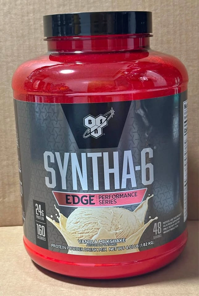 BSN Syntha-6 Edge Protein — Vanilla Milkshake — 4.01 lb — New/Se