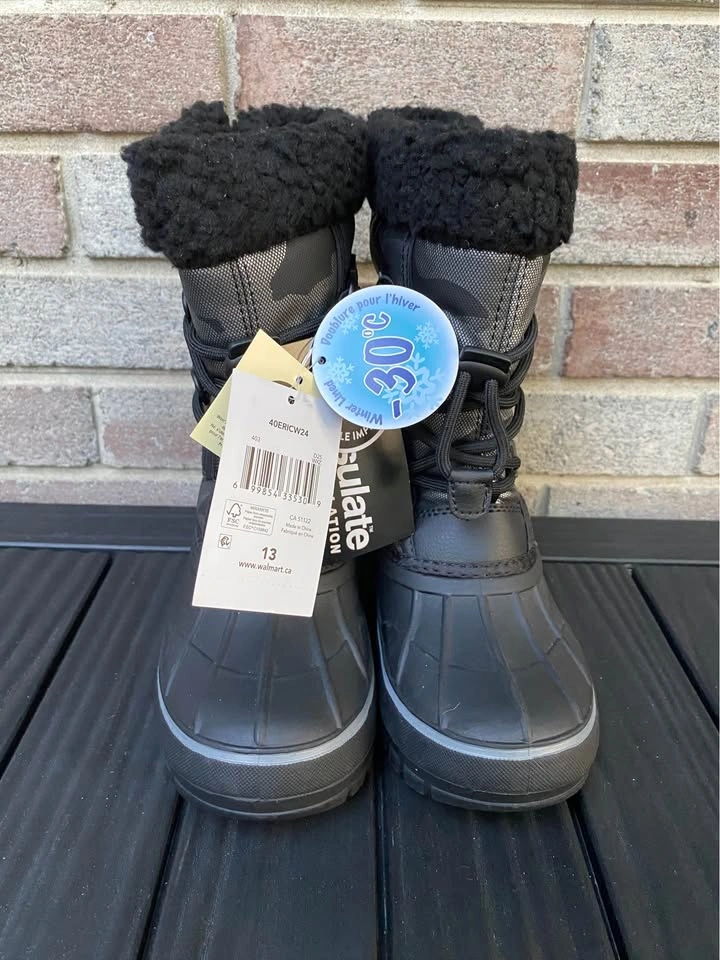 George Kids' Winter Boots Size 13 boy - photo 2