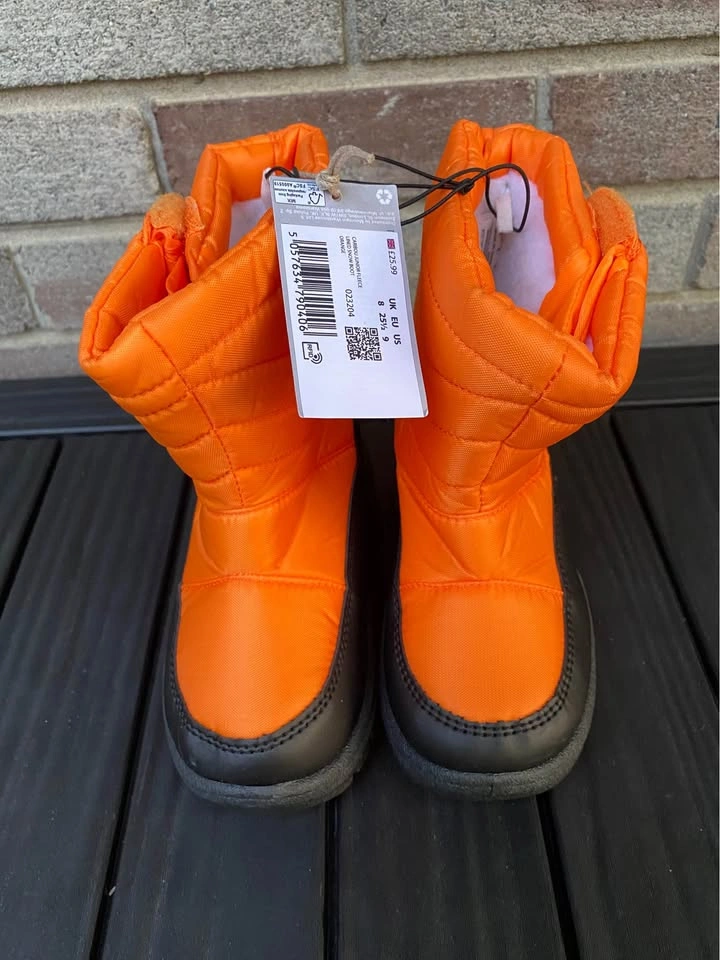 Mountain Warehouse Caribou Junior Fleece Lined Snow Boots 9T - photo 3