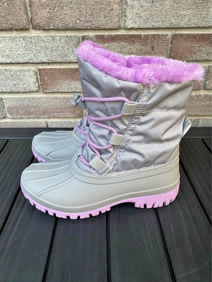 Cougar Waterproof Winter Boots youth 3 size girl