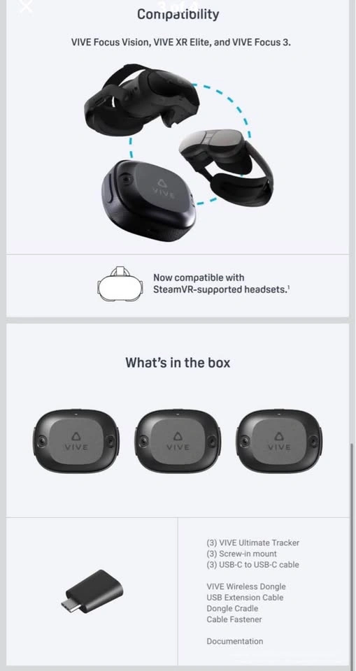 HTC Vive Ultimate Tracker - photo 3
