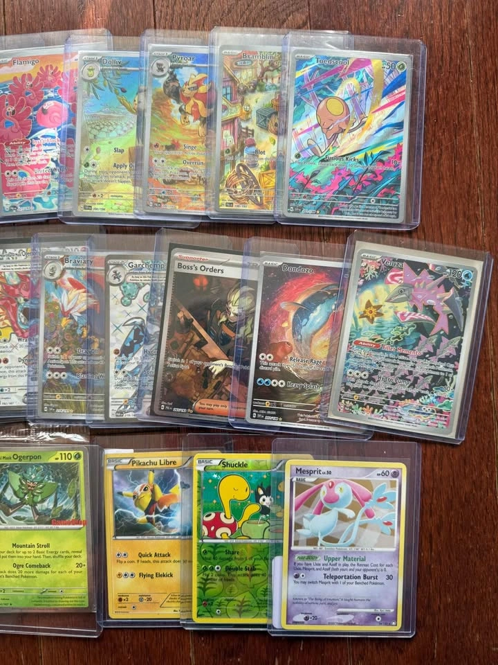 Pokemon TCG Card Collection, Pikachu Libre, Warturtle & More - photo 3