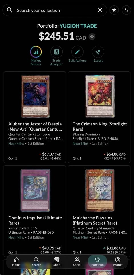 Yu-Gi-Oh! TCG Card Lot - Aluber, Crimson King, Dominus, Mulcharm - photo 2