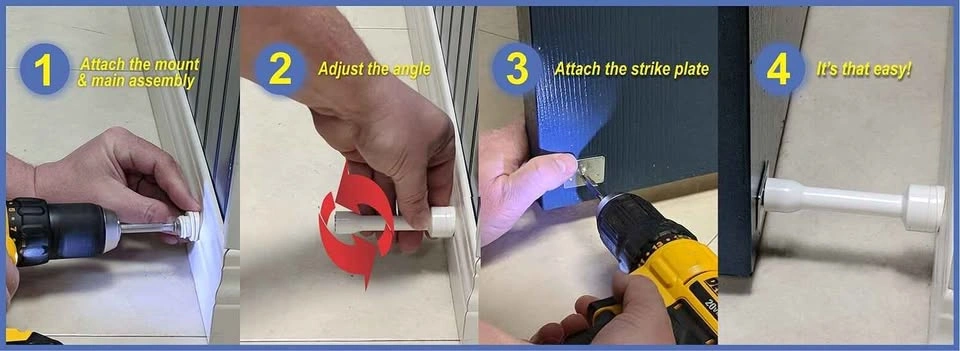 Magnetic Door Stopper & Door Holder - Brand New - photo 5