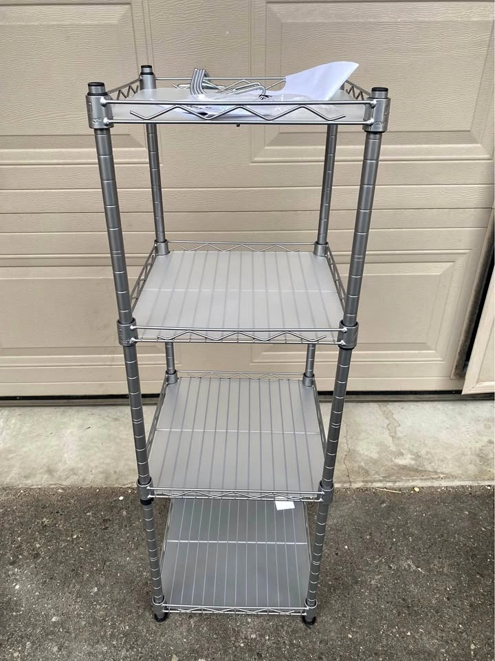 Brand New 4-Tier Bathroom Shelf | Storage Cart | Shelving Unit
