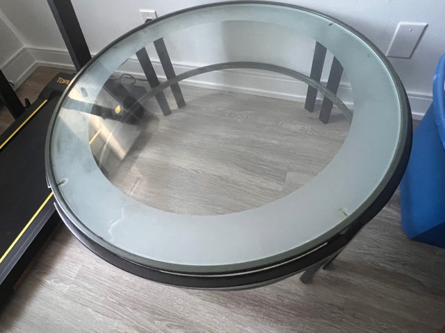 Round Glass Coffee Table