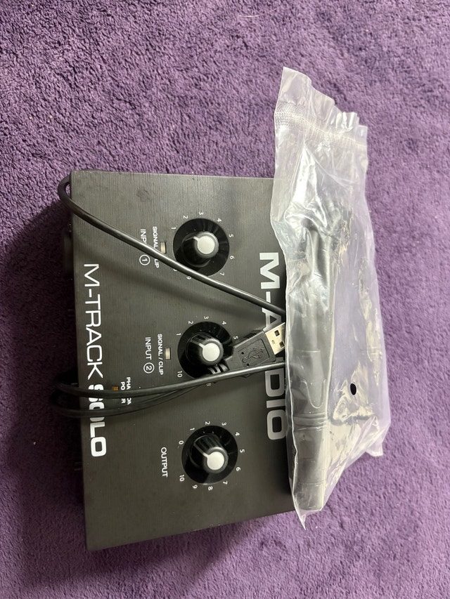 M Track Audio Solo USB interface - photo 2