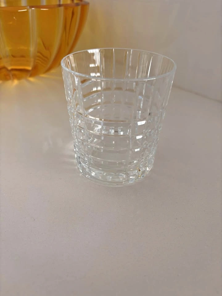 Tiffany & Co Old Fashion Glass from Plaid Collection