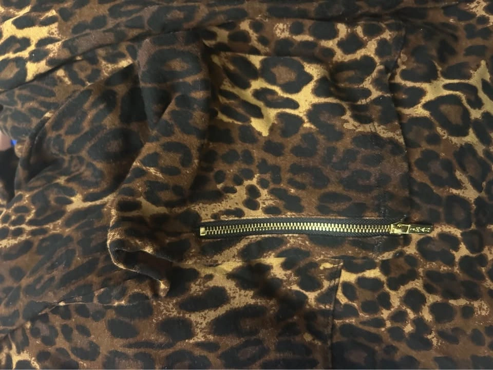 IMAN Leopard Print Pants Size M - photo 2