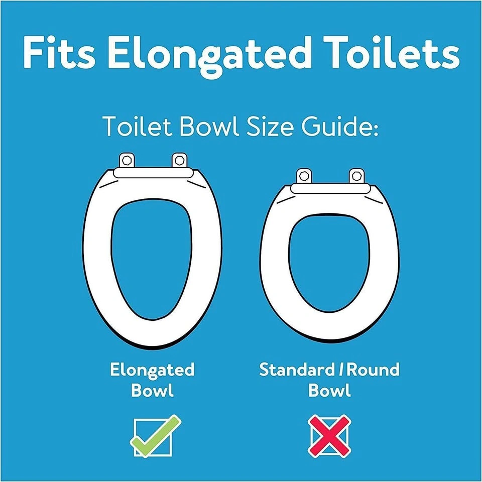 Brand New Hinged Elongated 3.5” Toilet Seat Riser - photo 2
