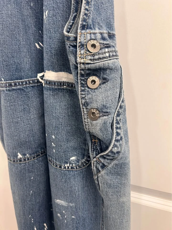 Distressed Denim Overalls (GAP) xsmall - photo 4