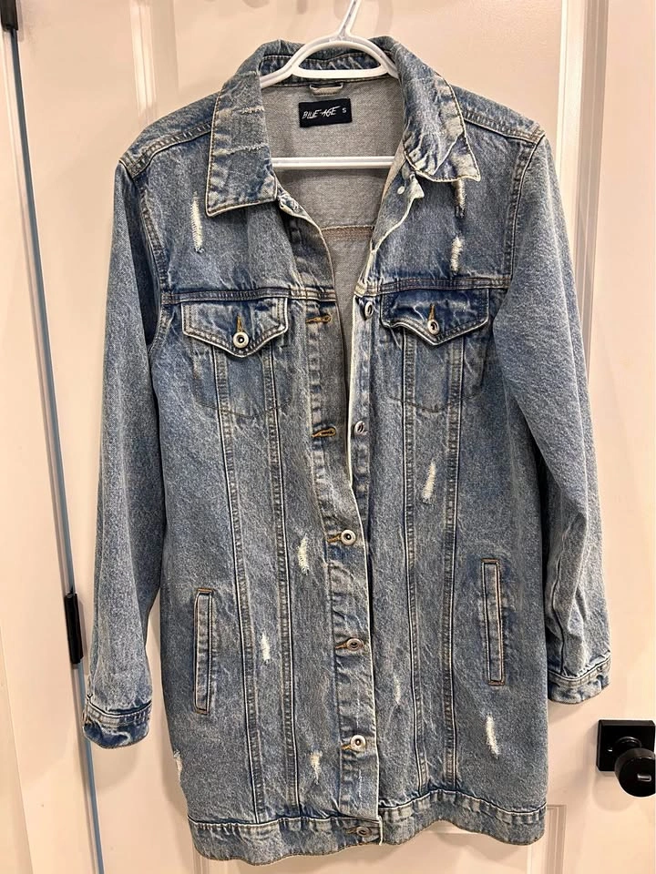 Women’s denim Jean jacket dress
