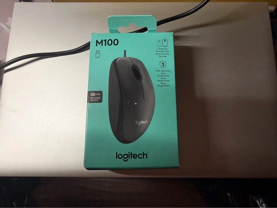 Logitech Wired & Elecom Wireless Mouse Set - photo 2