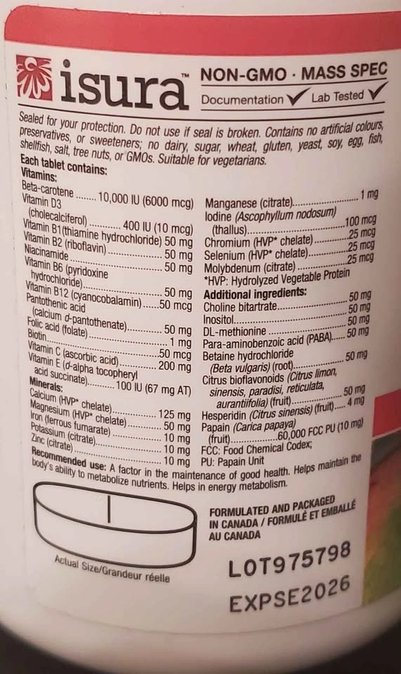Vitasave Electrolytes and Natural Factors Multi Vitamins - photo 4