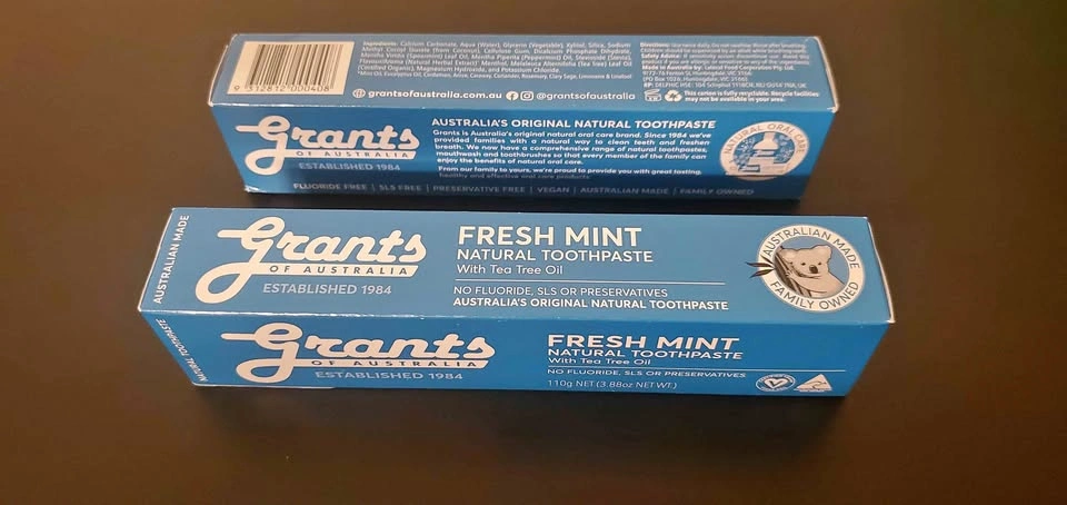 New Premium Xylitol & Essential Oil Toothpaste from Australia