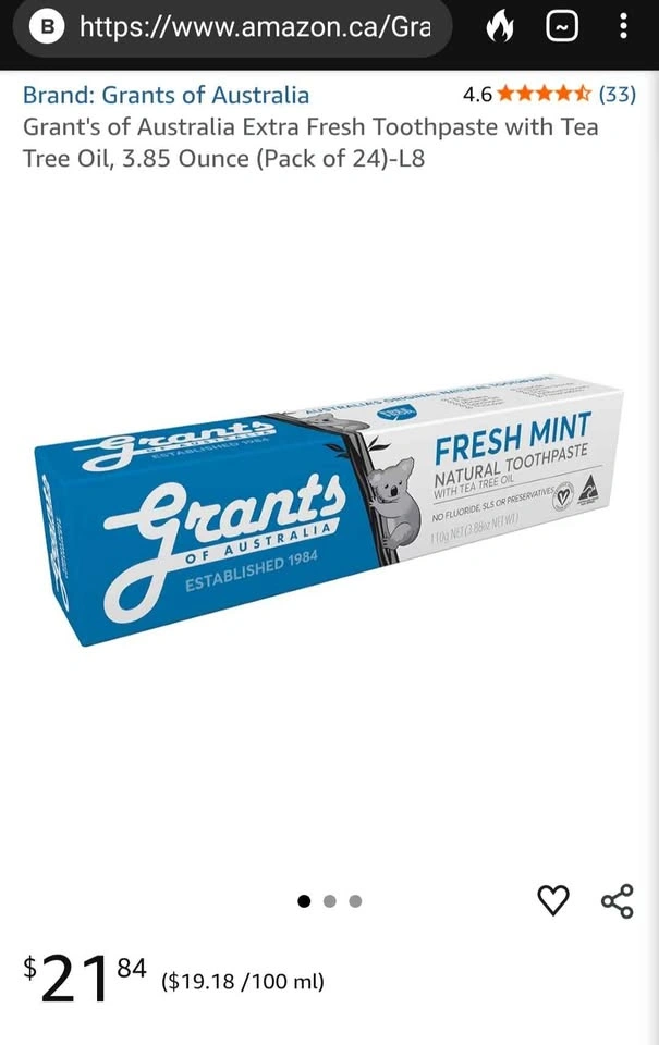 New Premium Xylitol & Essential Oil Toothpaste from Australia - photo 3