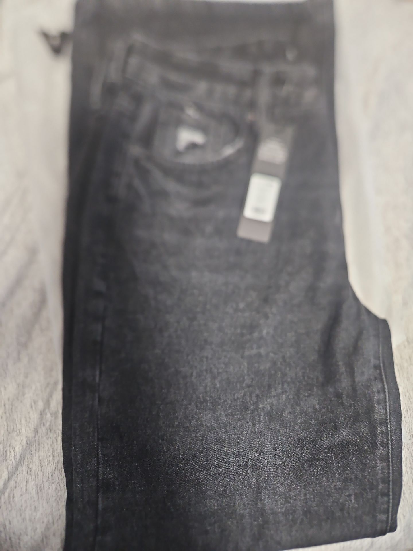 Fashion nova Black/Gray Jeans Sz7 - photo 2