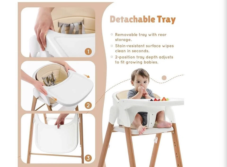 New in Box Ihoming 5-in-1 Convertible Feeding Chair - photo 5