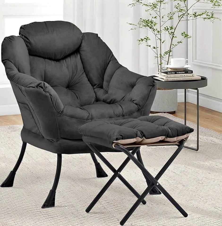 New in Box Lazy Chair with Ottoman