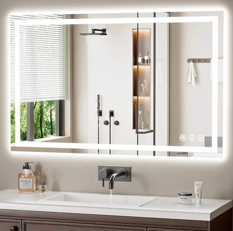 Brand New in Box 48"x 30" LED Bathroom Mirror with Light