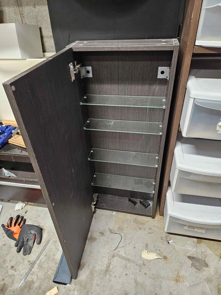 Ikea brown bathroom cabinet - photo 2