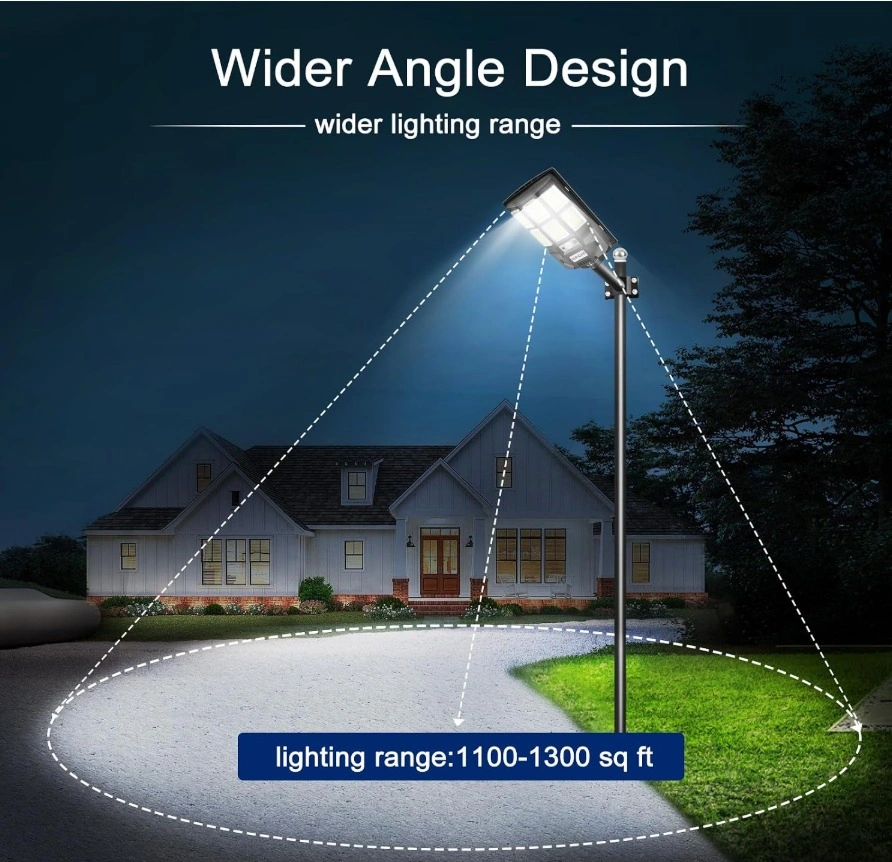 BRAND NEW: 3000LM Outdoor Solar Motion Sensor Street Light - photo 3