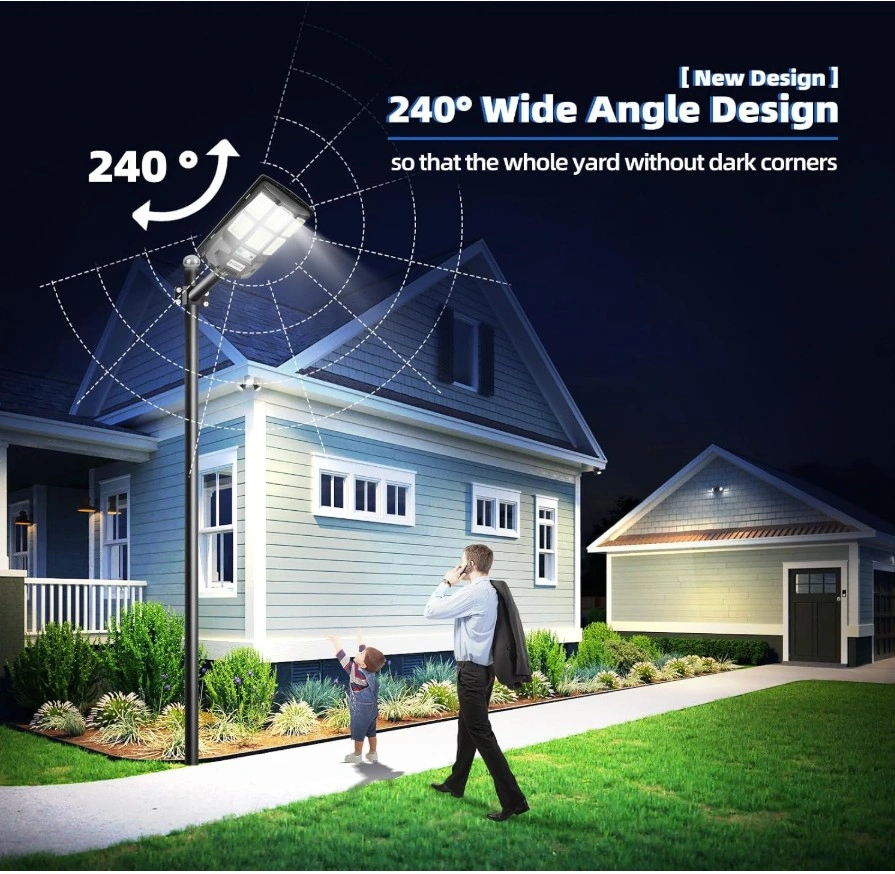BRAND NEW: 3000LM Outdoor Solar Motion Sensor Street Light - photo 5